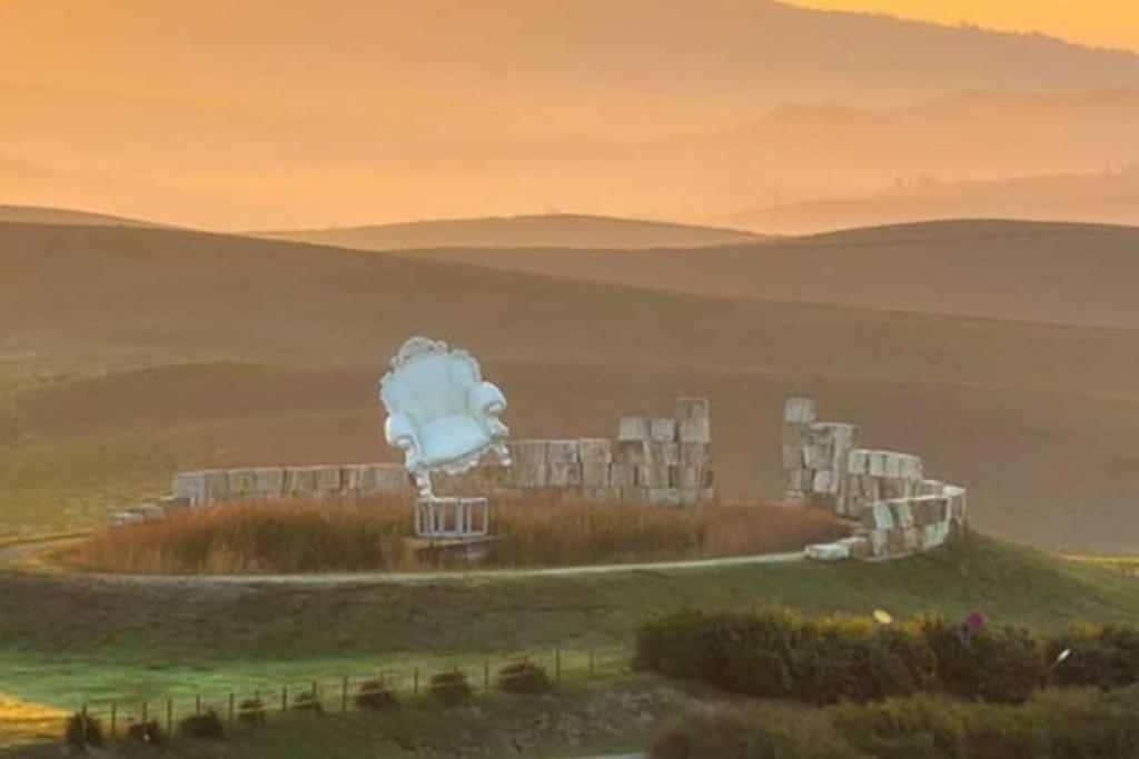 Lajatico Rentals - Terrazza Sul Tramonto Del Silenzio Exterior foto